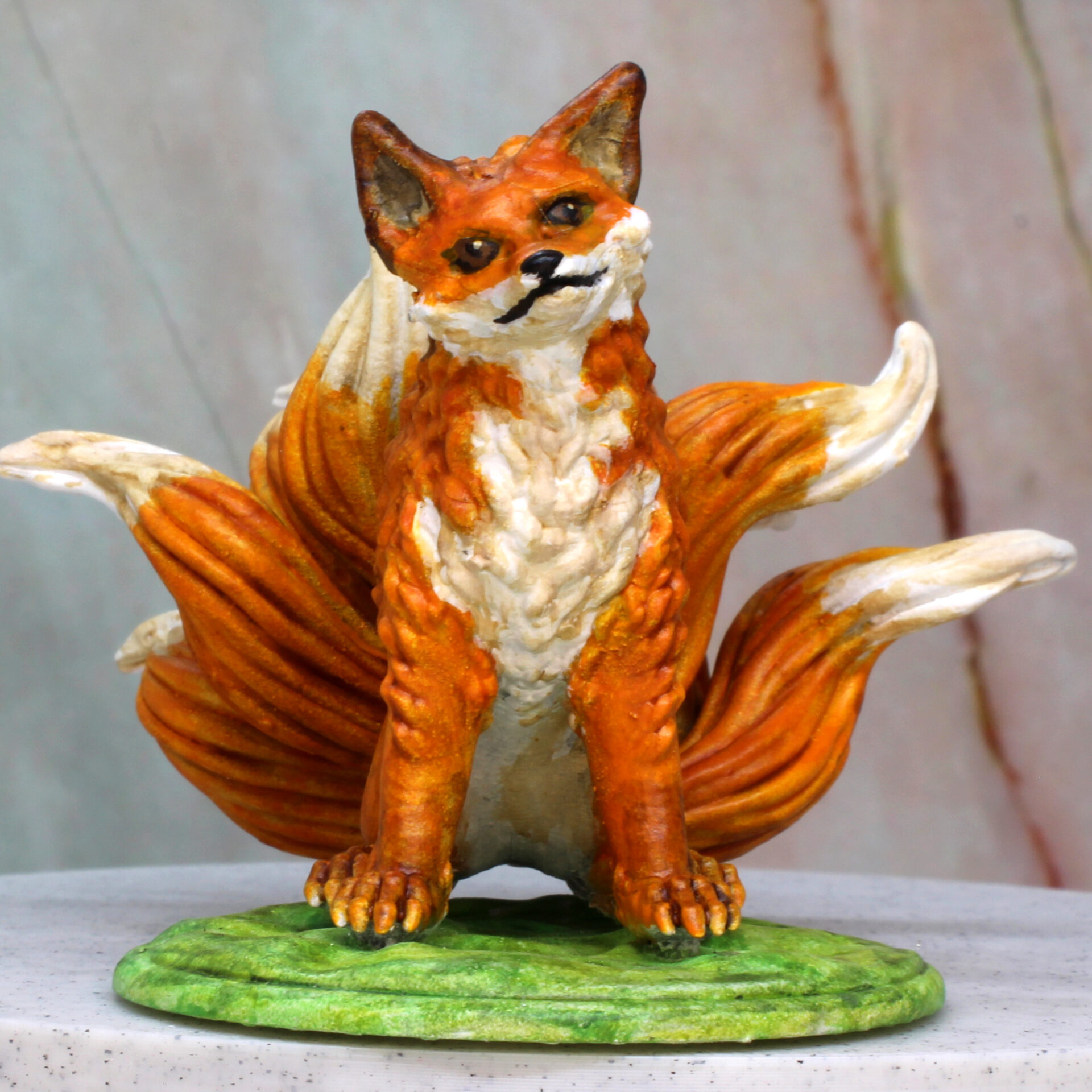 Large Kitsune Sculpture - Simons Magic Shoppe